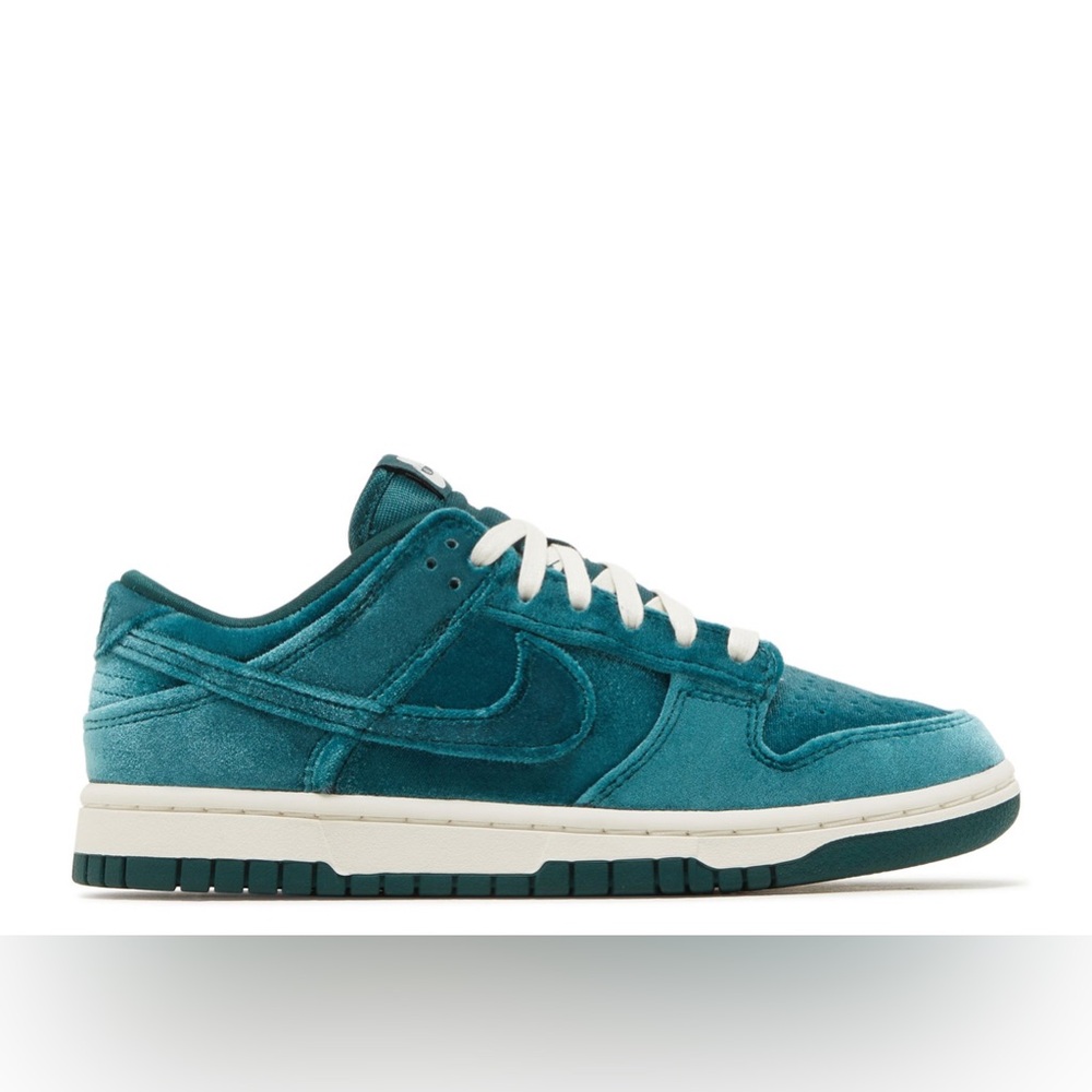 Nike Women’s Dunk Low Teal Velvet Sneakers